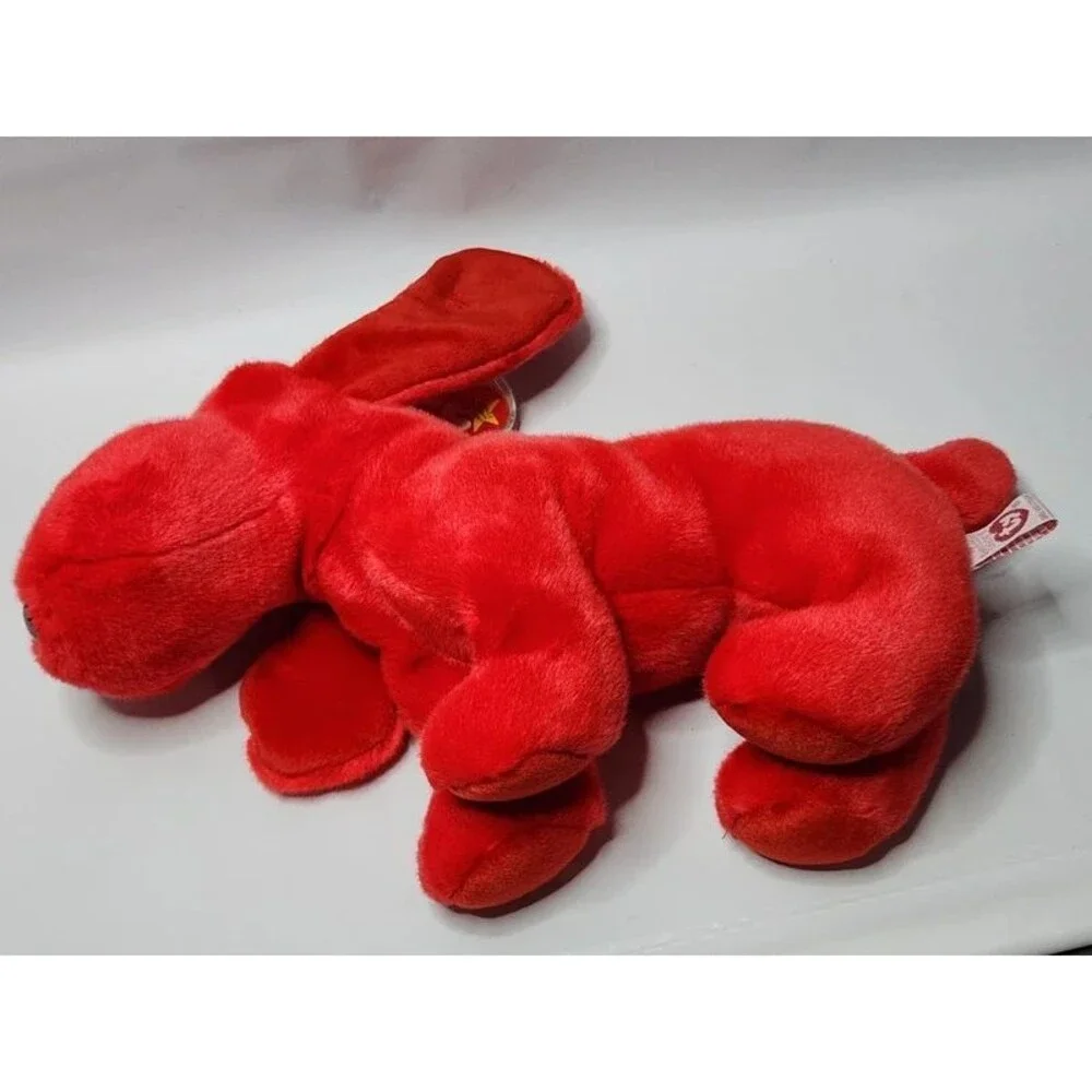 Ty Beanie Buddy Rover Red Dog Plush 1998